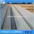 Tubo de acero galvanizado corrugado ASTM A252